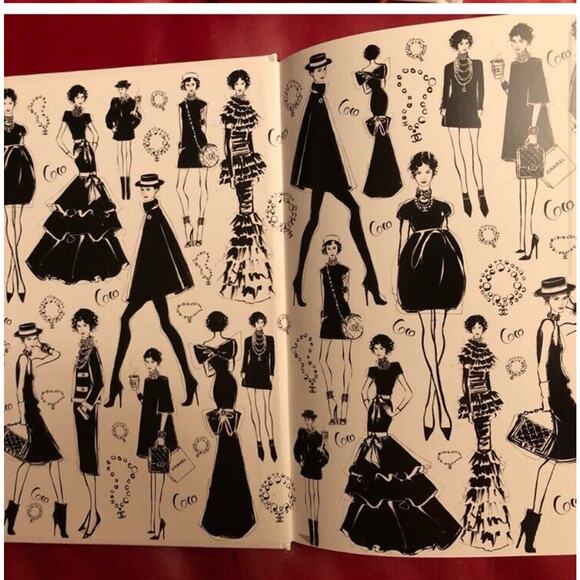 Coco Chanel The Illustrated World of a Fashion Icon Hardcover by Megan Hess NEW - Picture 3 of 5